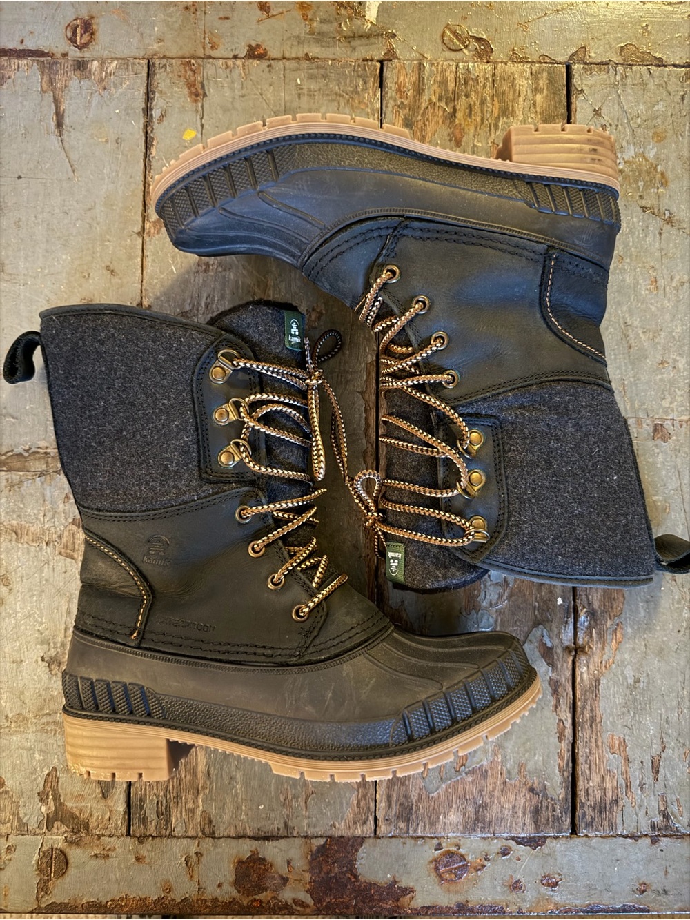 Kamik Sienna 2 Dark Brown and Tan Women’s Waterproof Winter Boots